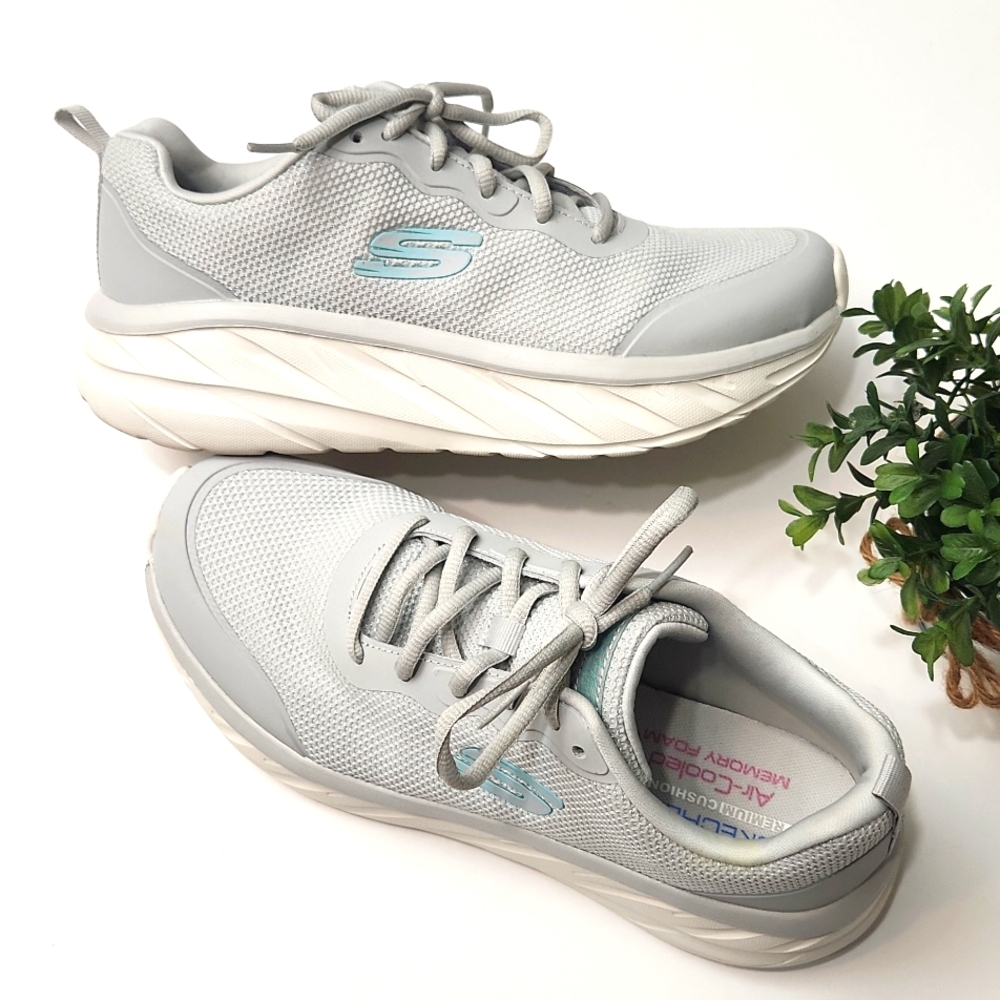 Skechers Air Cooled Memory Foam Premium Cushioning Sneakers